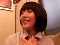 Ass, Bathroom, Blowjob, Boobless, Close Up, Couple, Ethnic, Japanese, Oral Sex, Short Haired, 